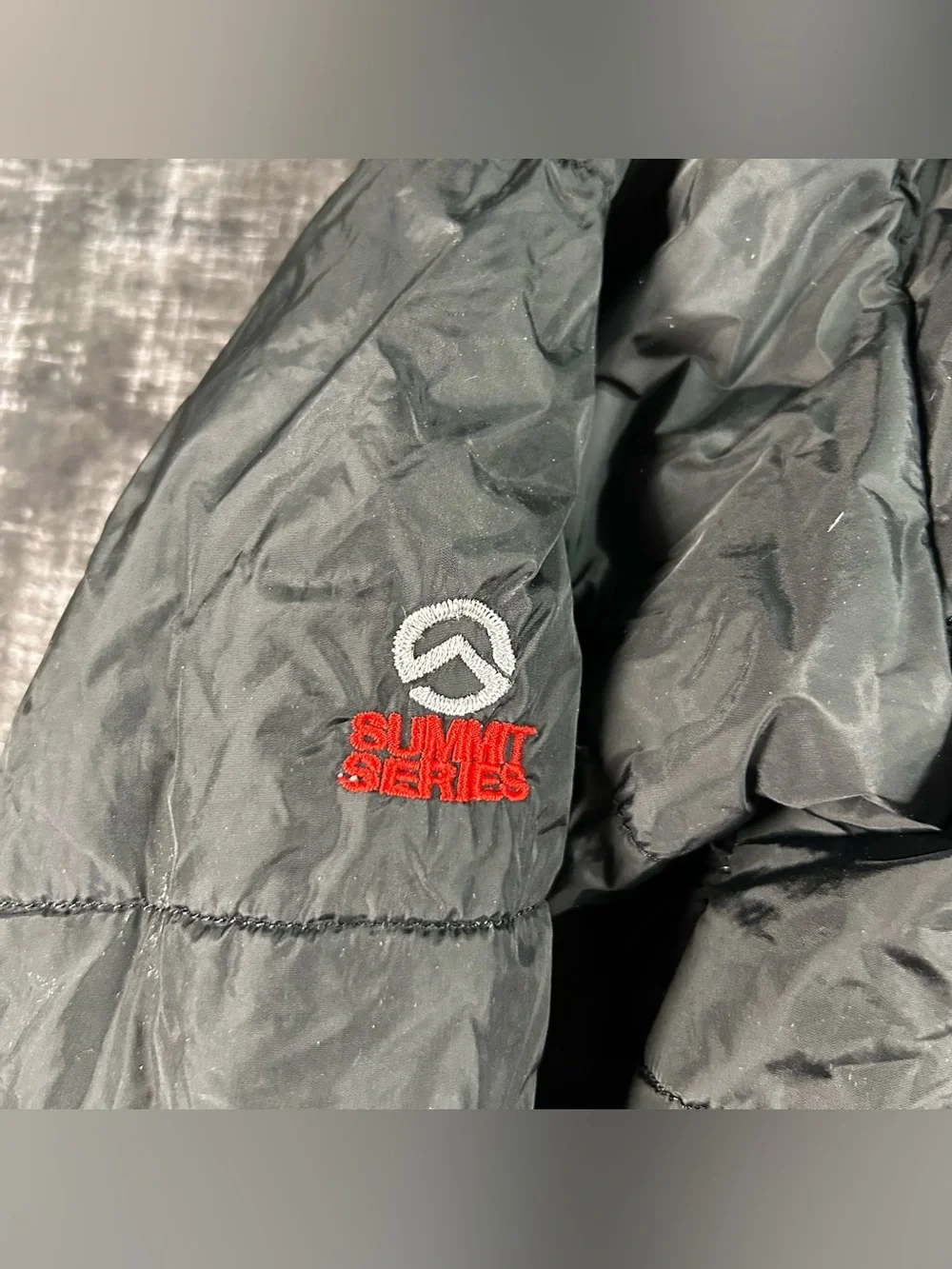 Vintage The North Face Summit Series Puffer Jacket Mens XL Black GORE-TEX XCR